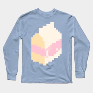 Strawberry Milk Pixel Art Long Sleeve T-Shirt